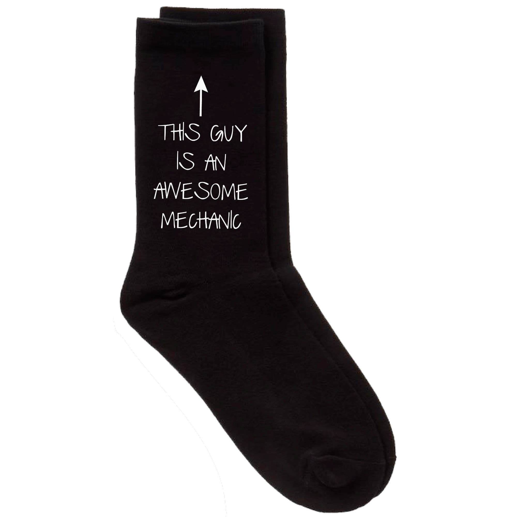 This Guy Is Awesome Mechanic Socks
