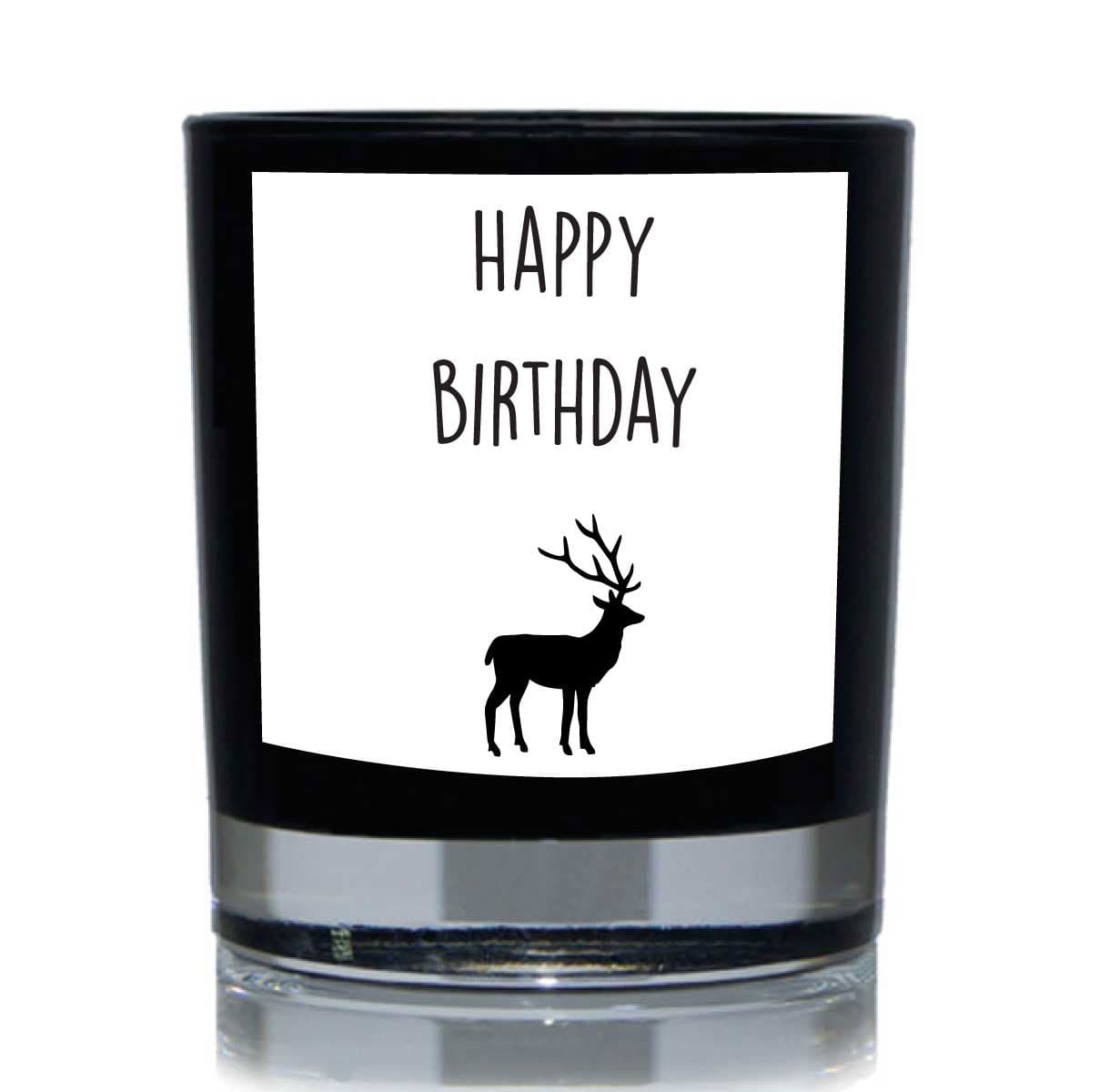 Happy Birthday Deer Funny Candle