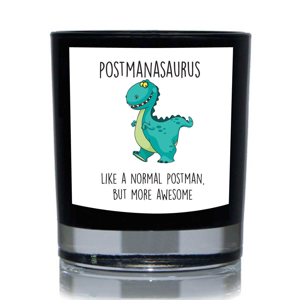 Postmansaurus Like Normal Postman But More Awesome Dinosaur Funny Candle