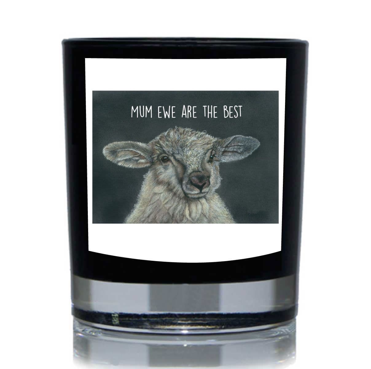 Mum Ewe Are Best Sheep Candle