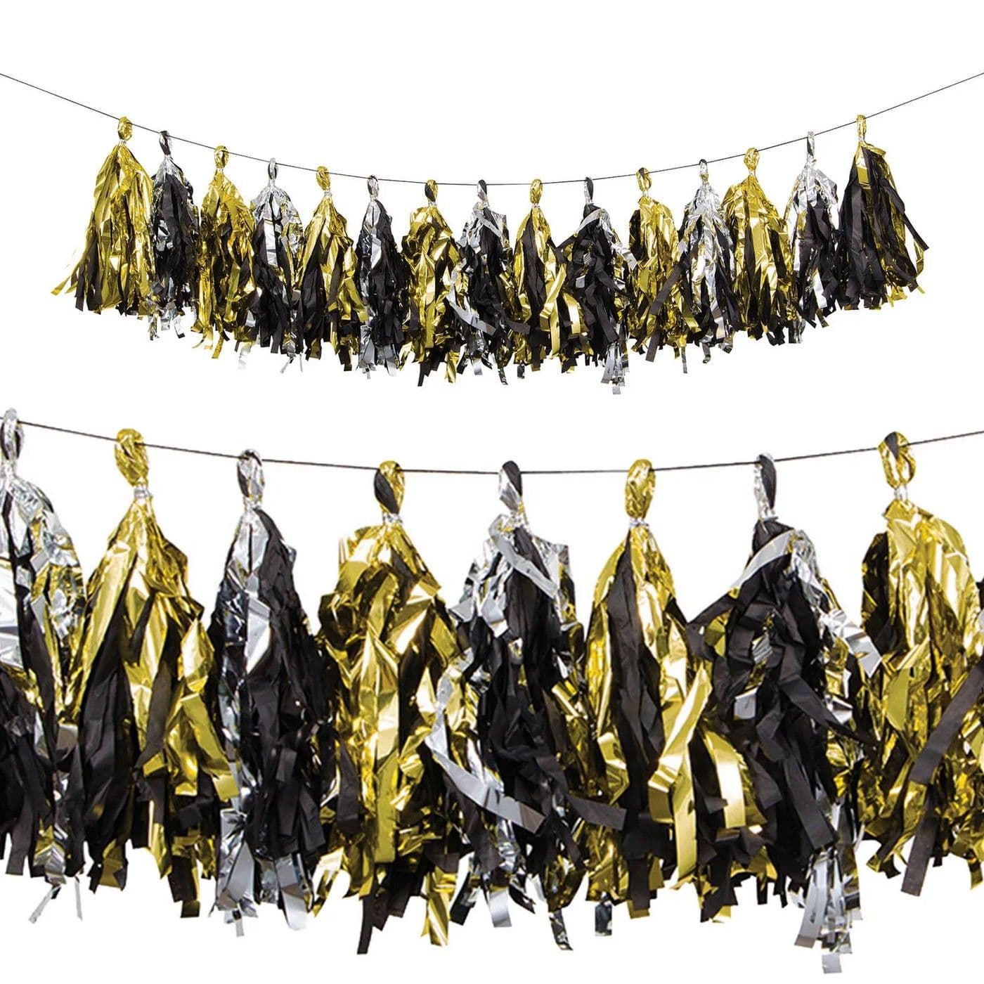 Foil Tassel Garland