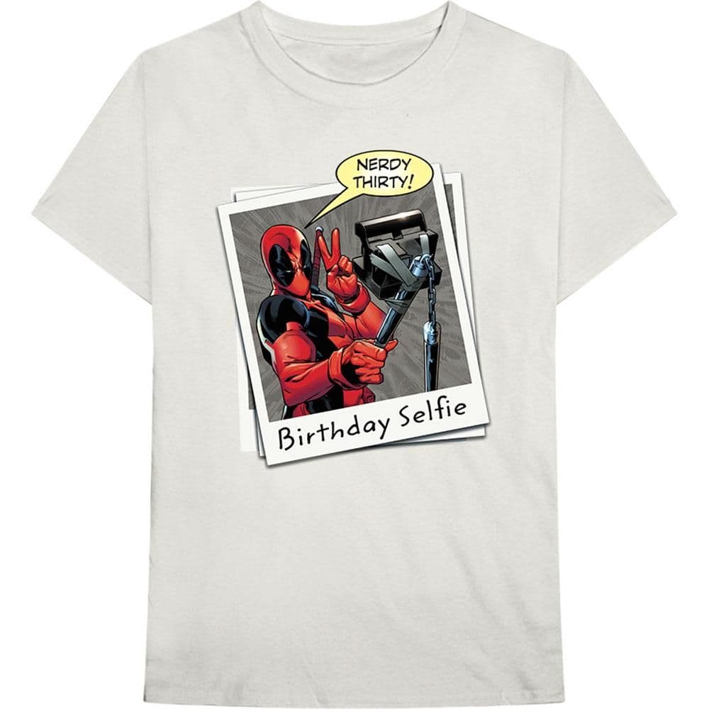 Birthday Selfie Cotton T Shirt