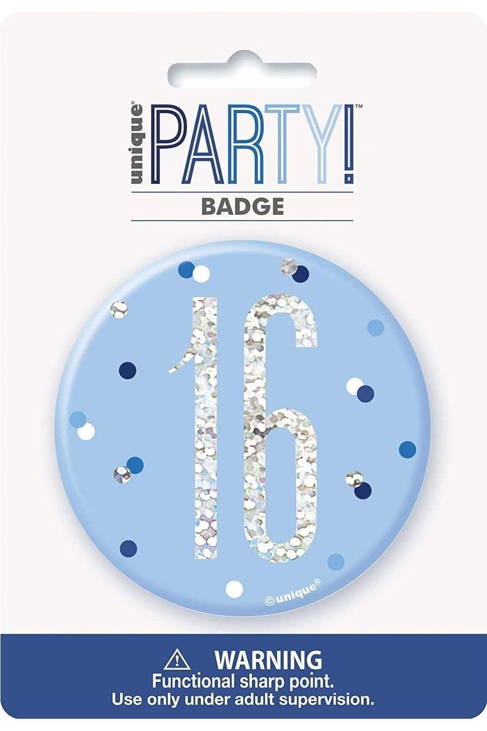 Prismatic 16th Birthday Badge