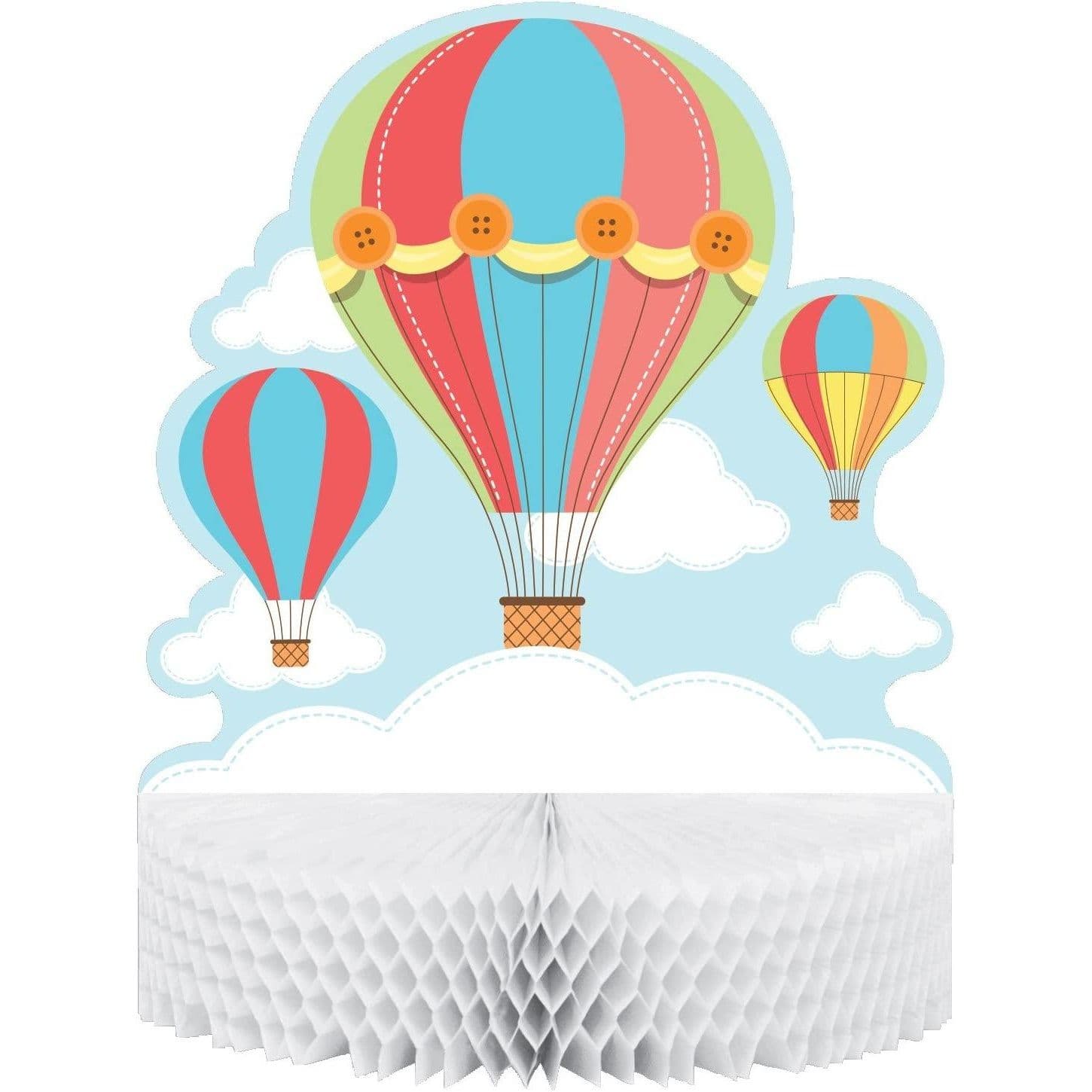 Up Up Away Honeycomb Centrepiece