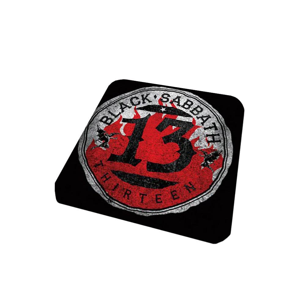 13 Flame Cork Circle Coaster