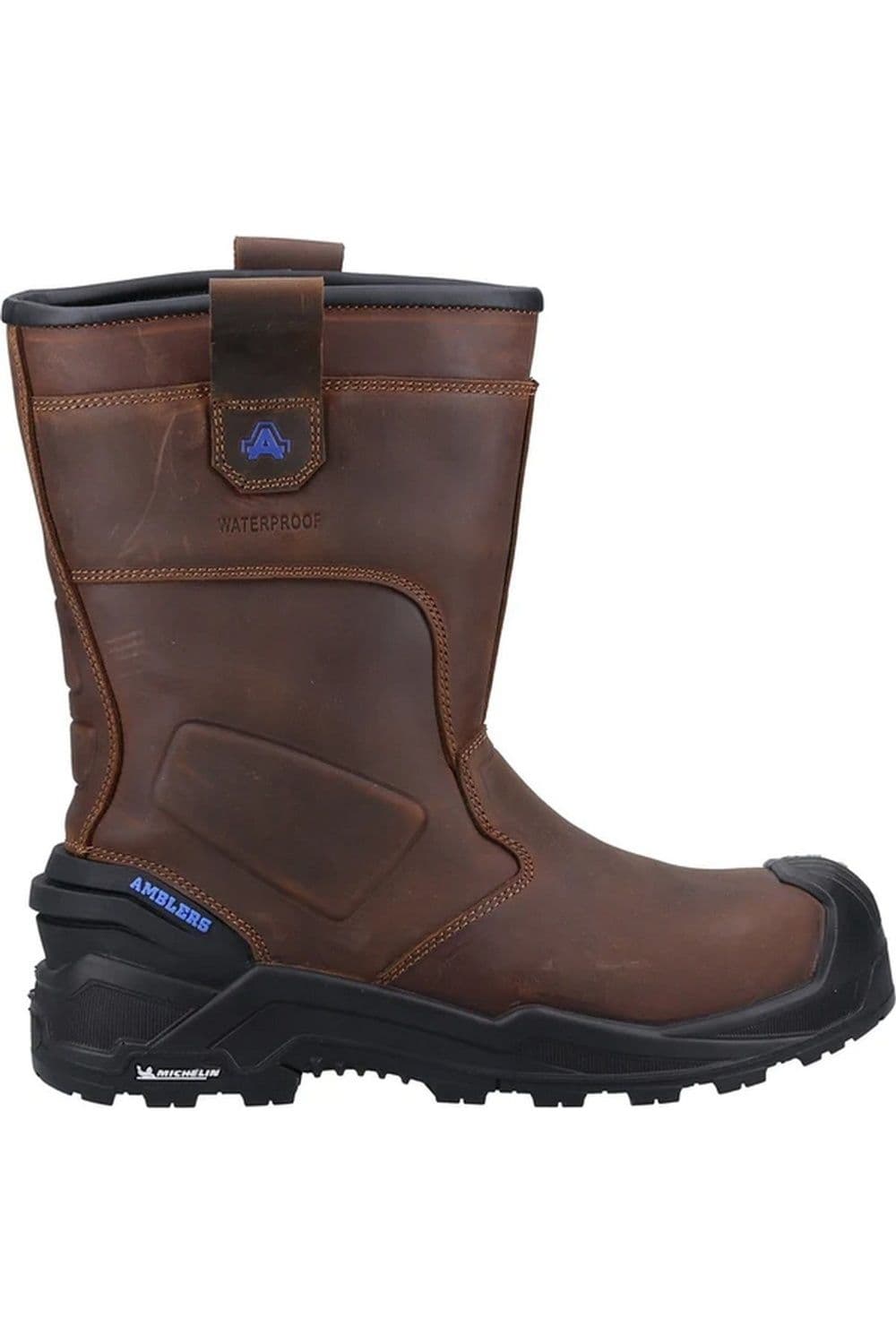 AS983C Conqueror Rigger Grain Leather Safety Boots