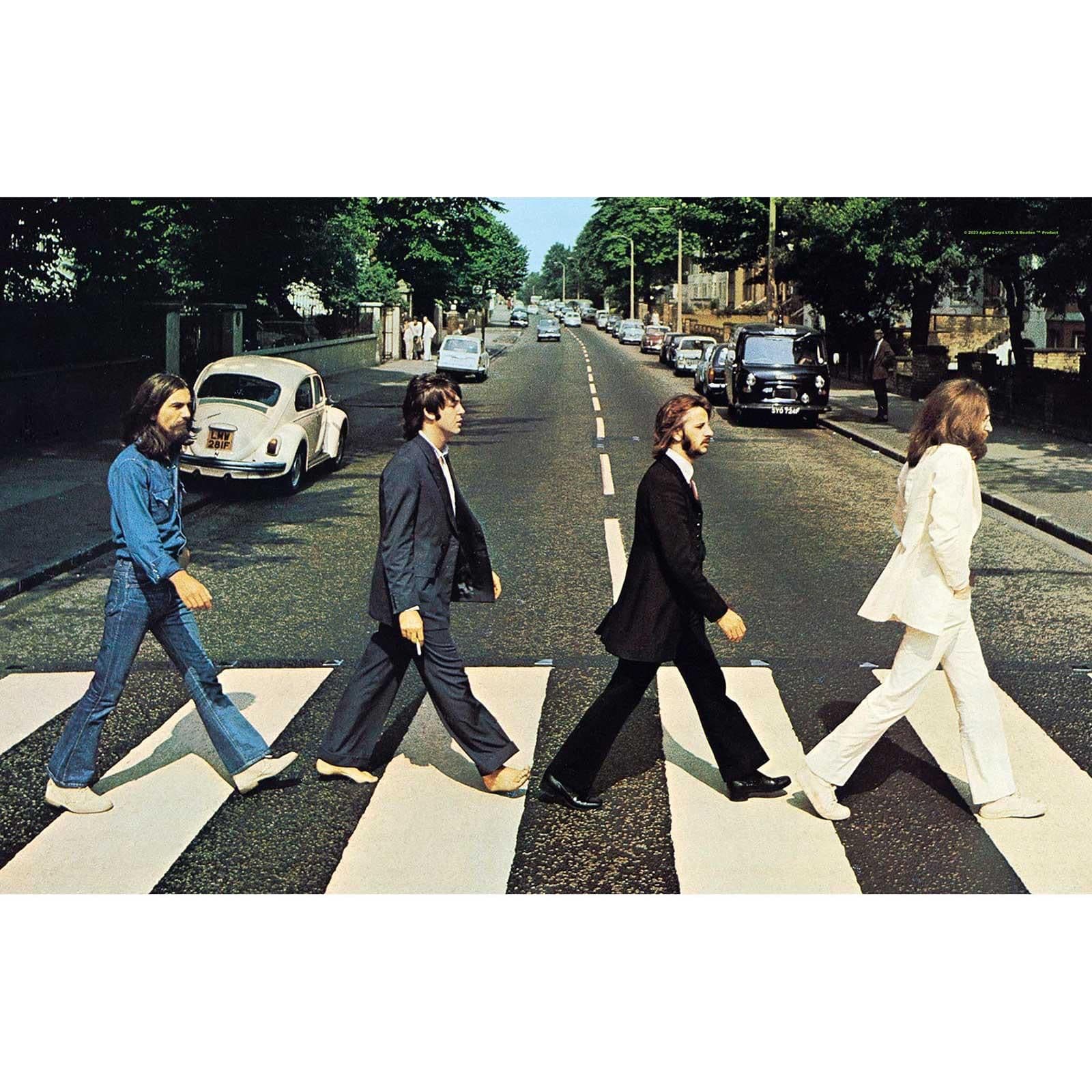 Abbey Road Textile Poster