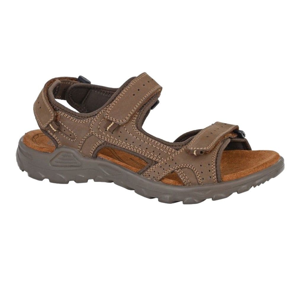 Leather Flat Sports Sandals