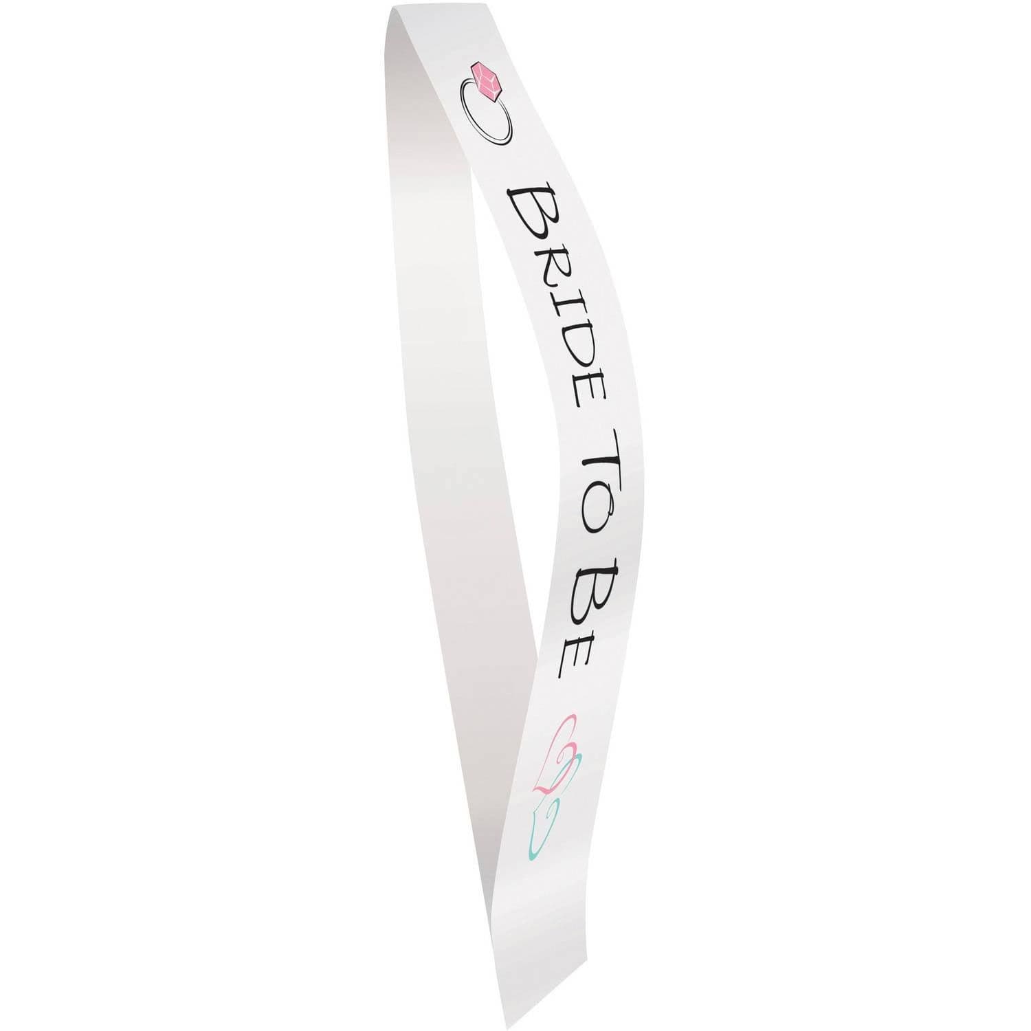Bride To Be Satin Ring Sash