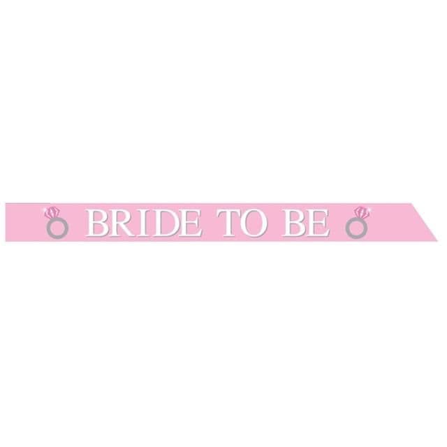 Bride To Be Satin Bridal Shower Sash