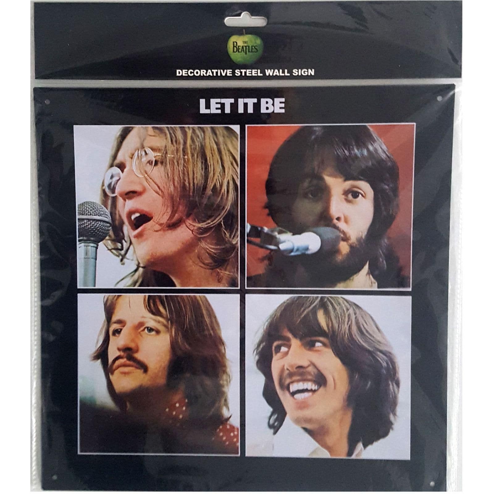 Let It Be Steel Sign