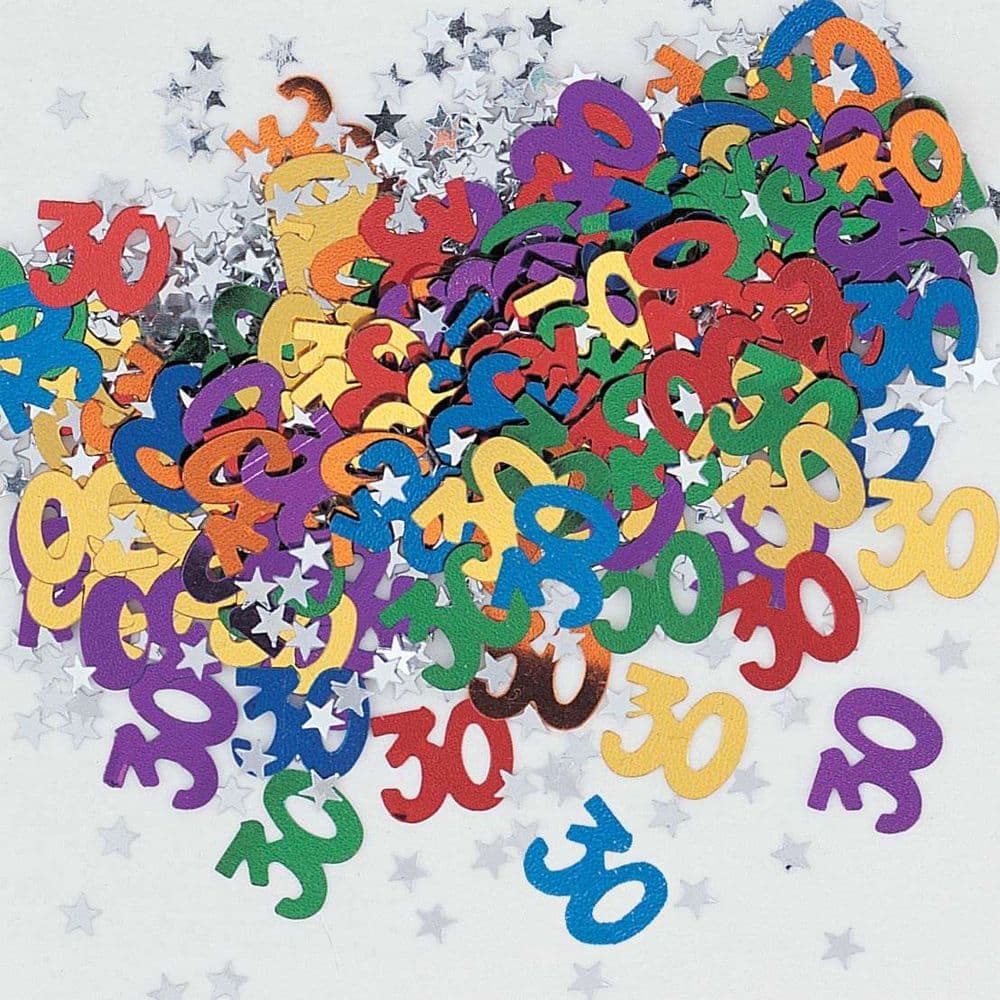 Foil 30th Birthday Confetti
