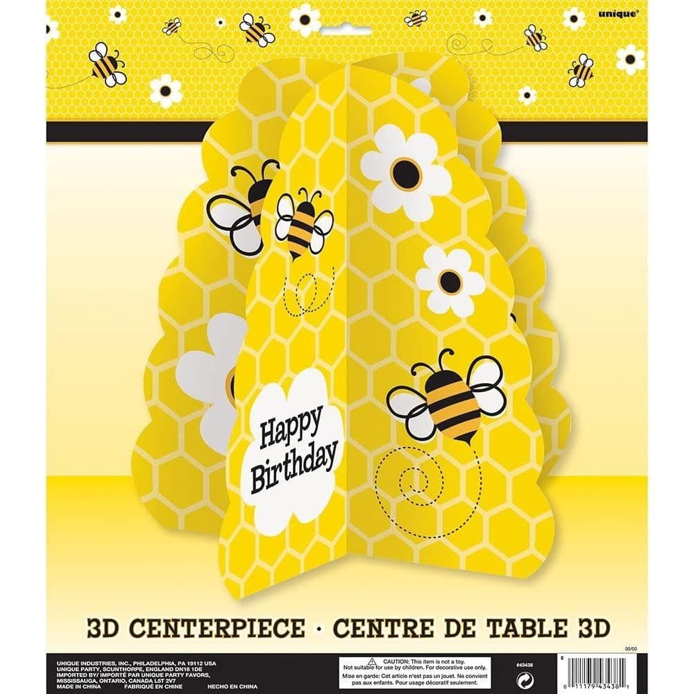 Busy Bees 3D Birthday Centrepiece