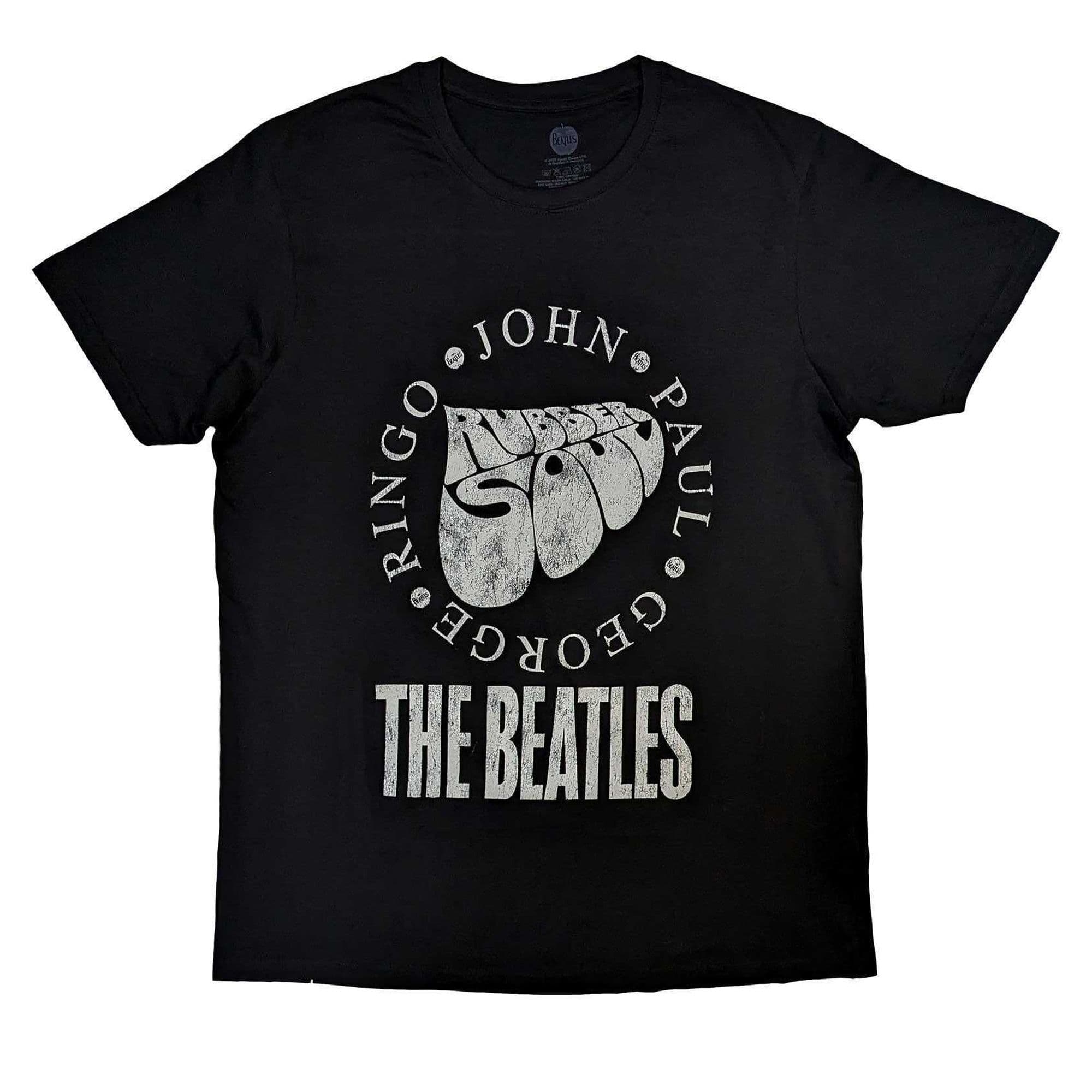 Rubber Soul Names Cotton T Shirt
