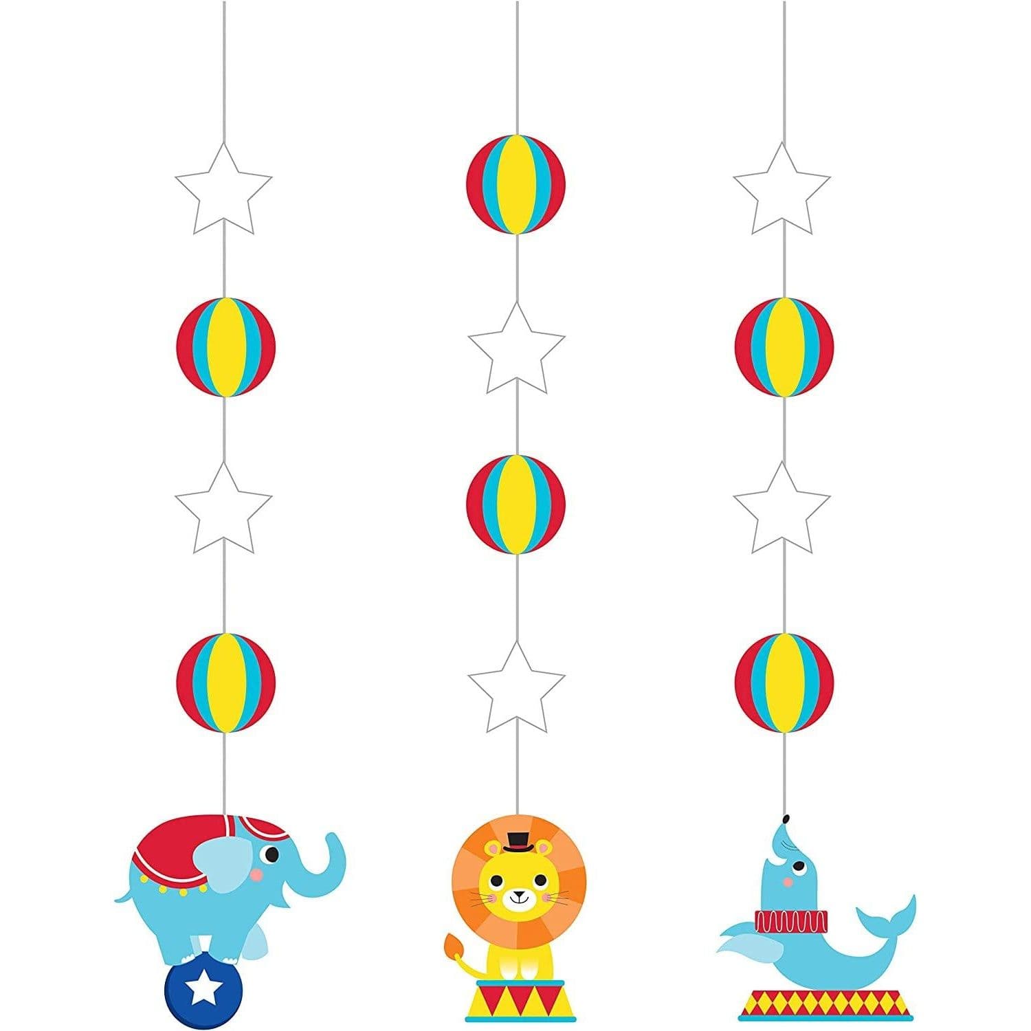 Circus Animal Hanging Decoration