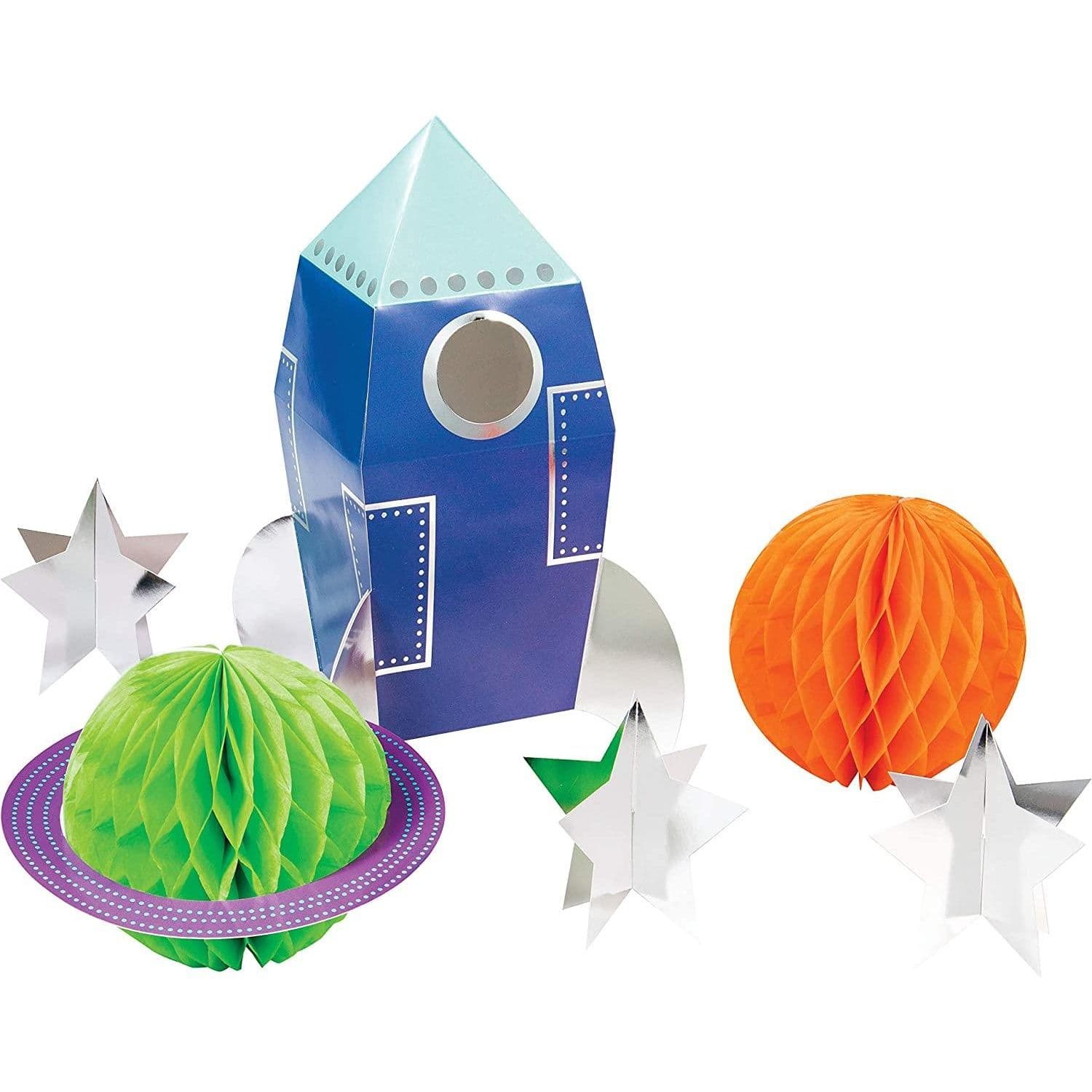 Foil Outer Space Centrepiece Set