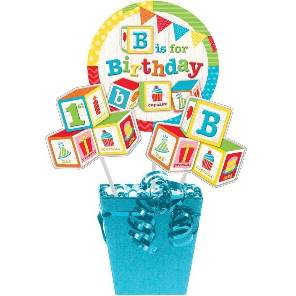 ABC Birthday Centrepiece