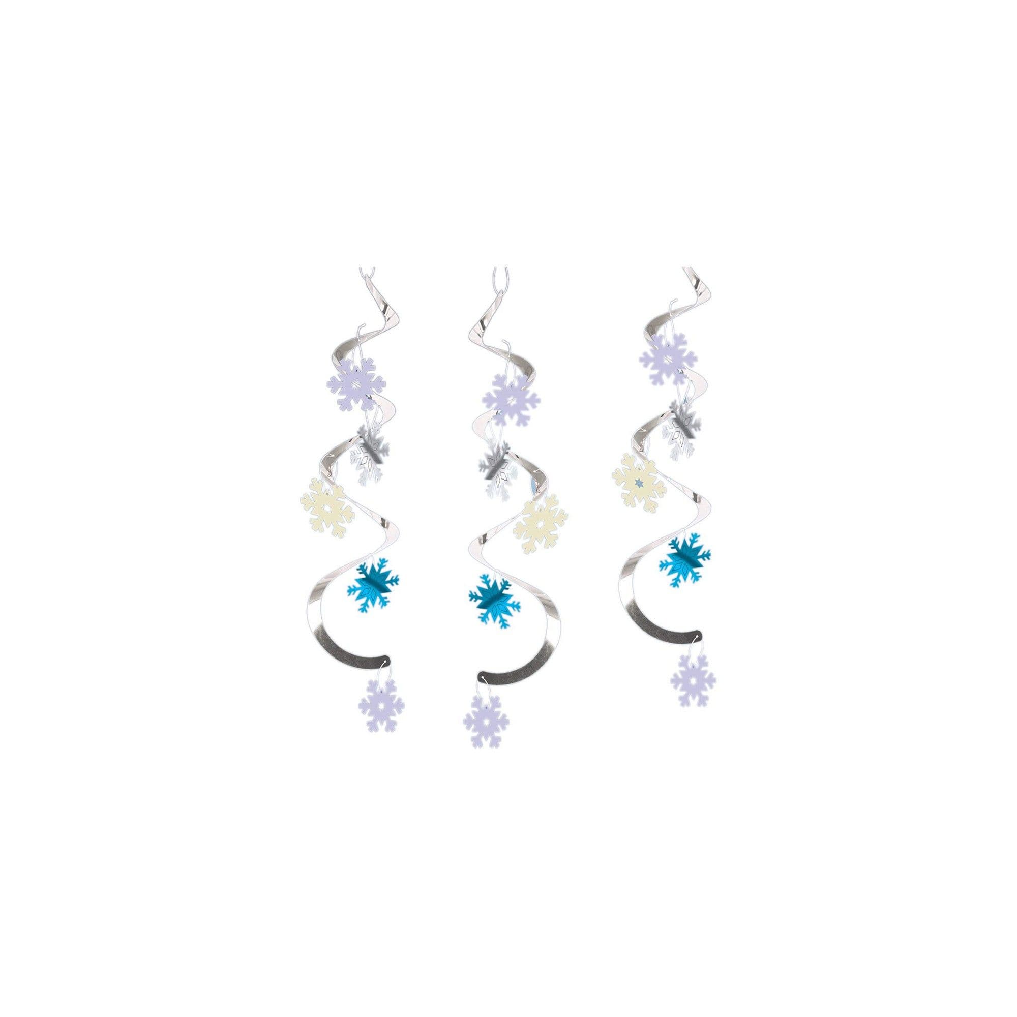 Snowflake Swirls Hanging Decoration