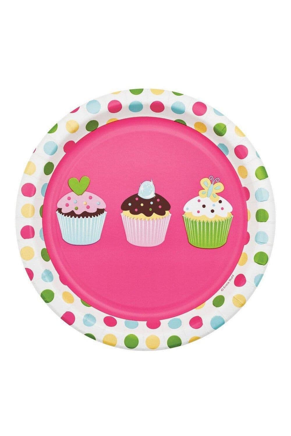 Sweet Treats Cupcake Plates