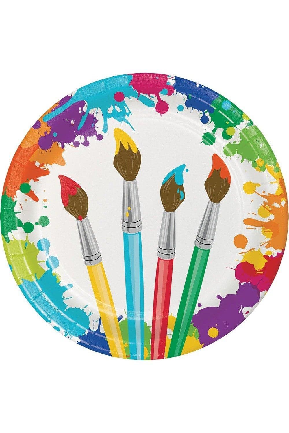 Paper Round Plates
