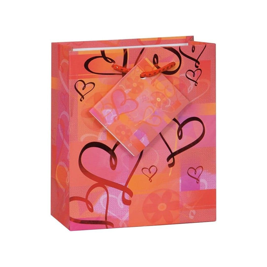 Glowing Hearts Gift Bag