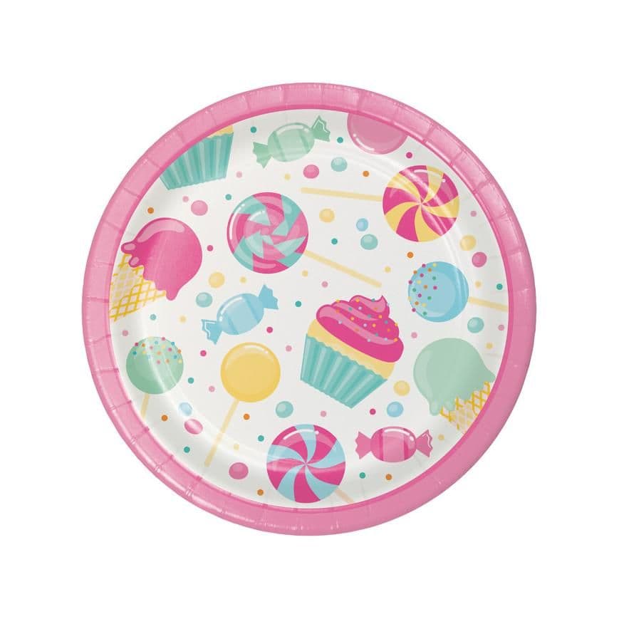 Candy Bouquet Birthday Dessert Plate