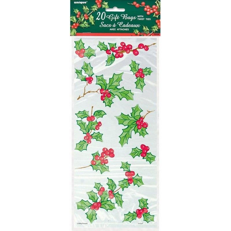 Cellophane Christmas Bags