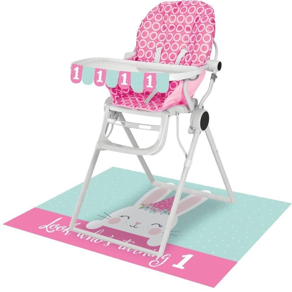 Bunny 1st Birthday High Chair Decoration Set