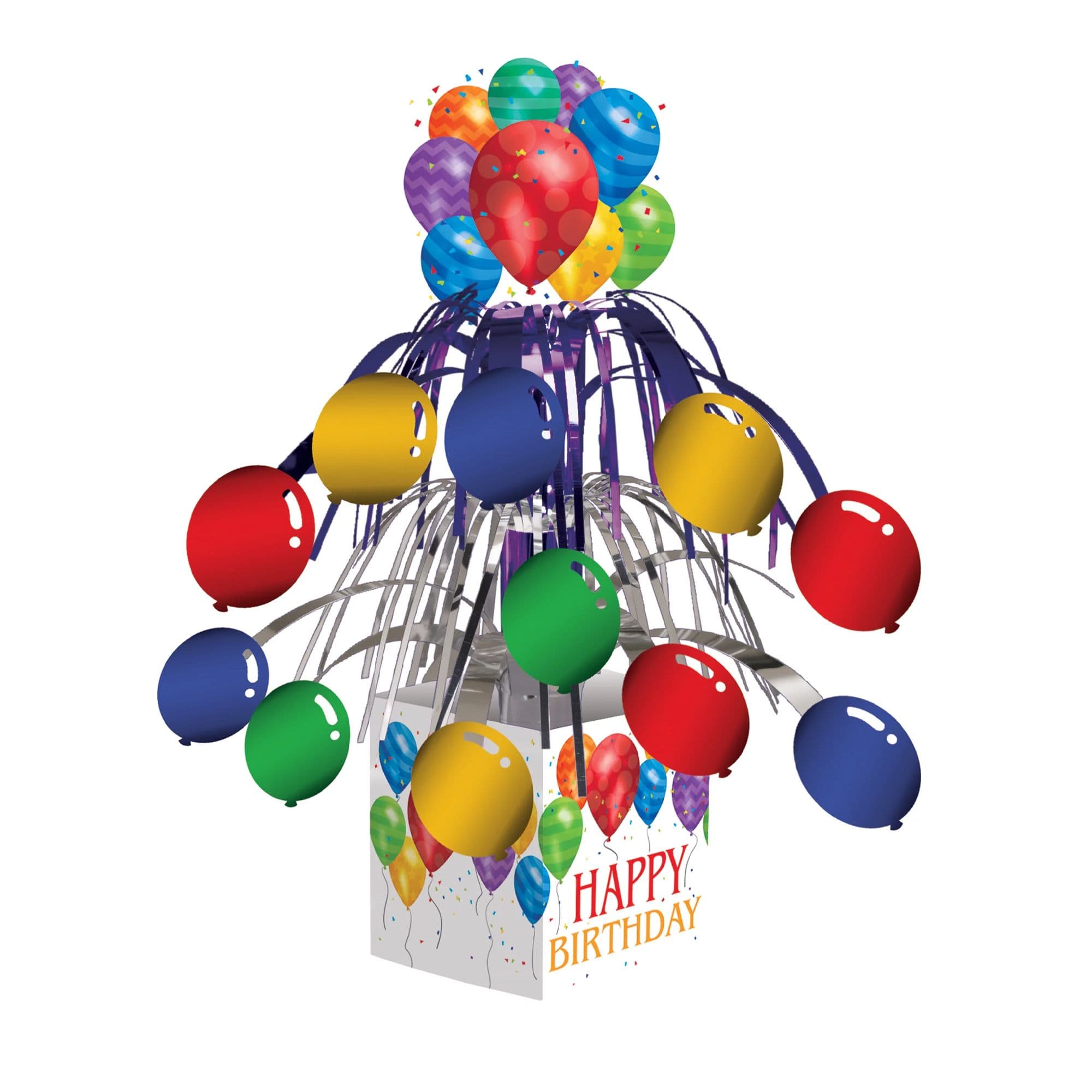 Balloon Happy Birthday Centrepiece