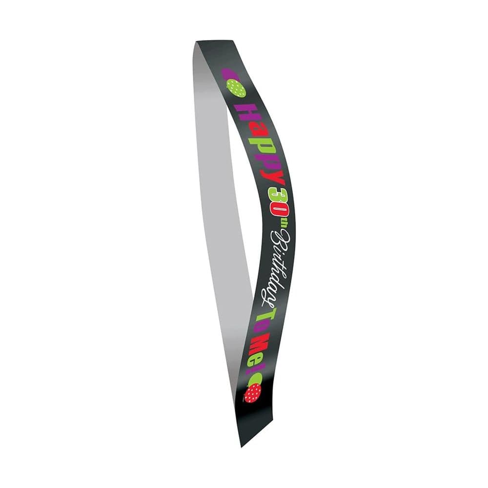 Satin 60th Birthday Sash