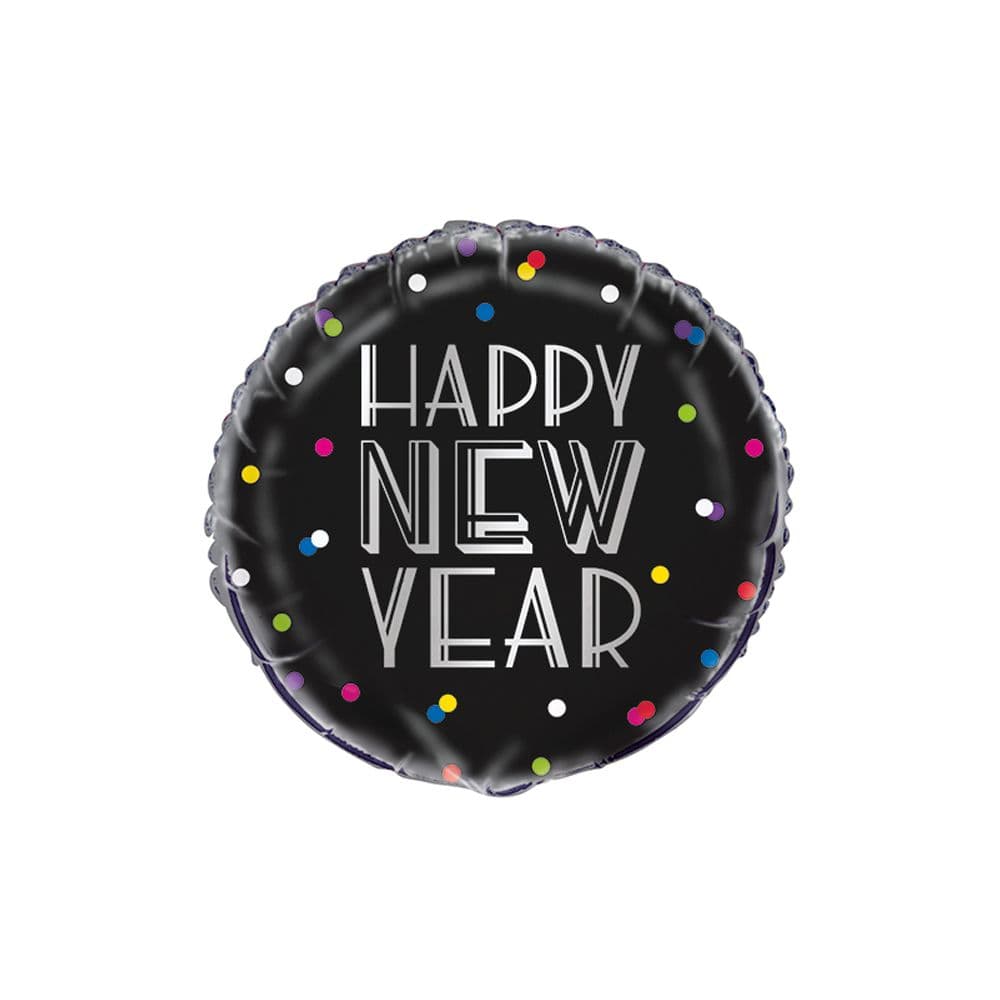 Dotted Year Foil Balloon