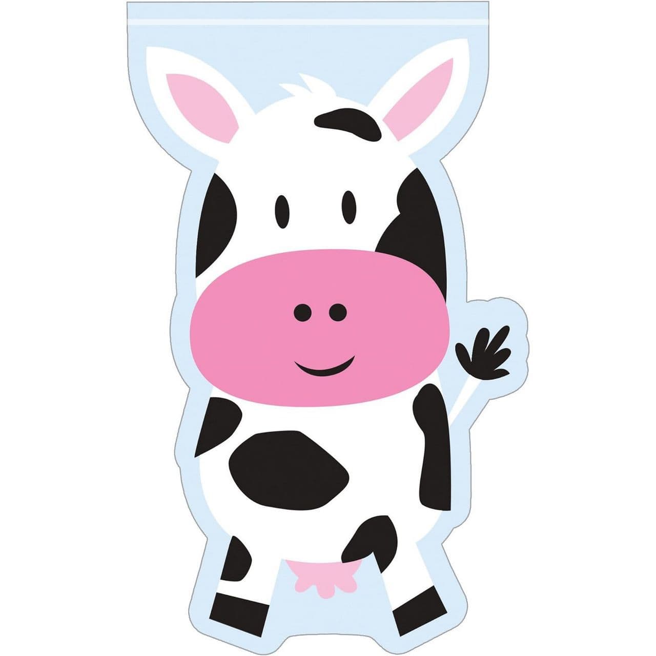 Farmhouse Fun Shaped Cellophane Bag