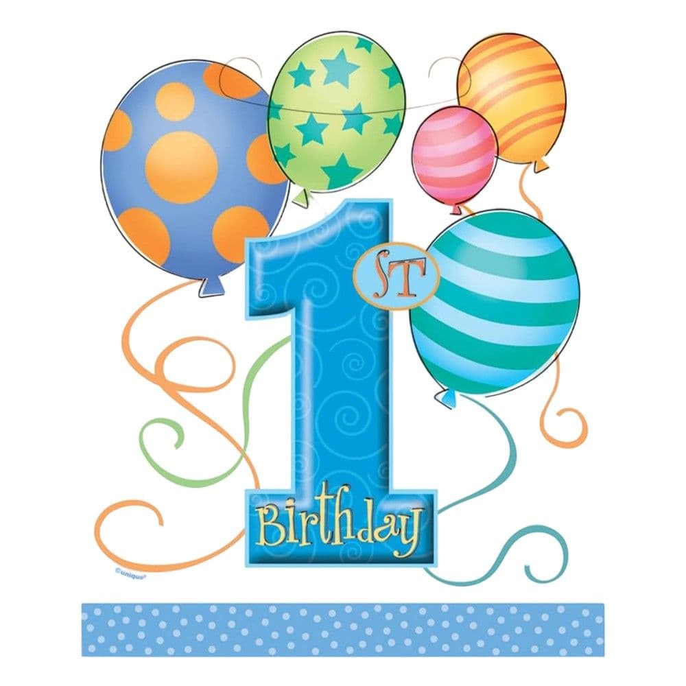 Balloons 1st Birthday Bags