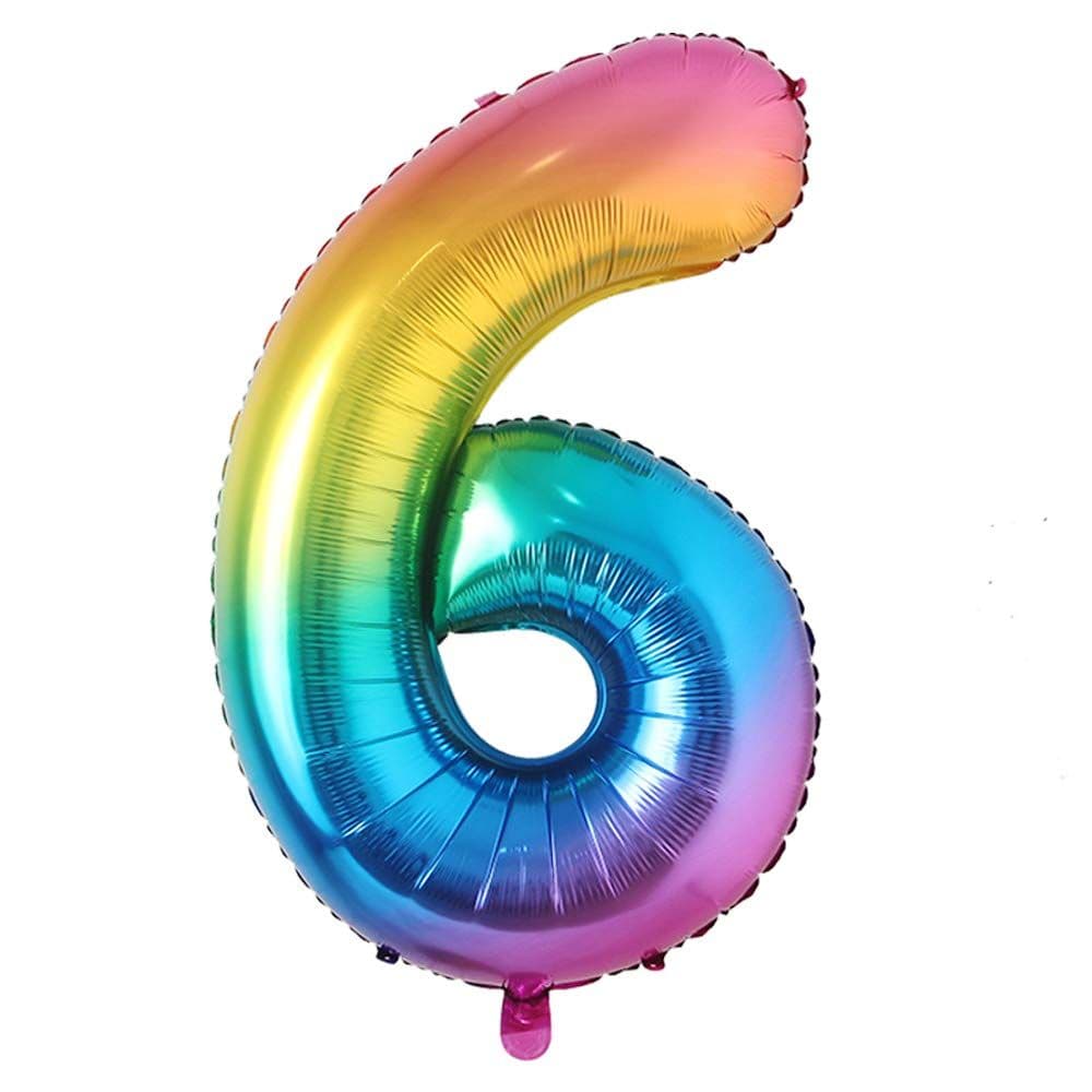 Number 6 Balloon