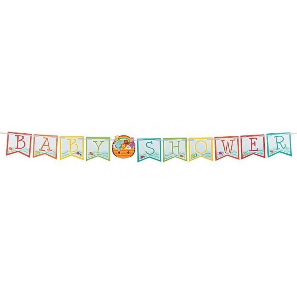 Ribbon Noah´s Ark Shower Banner