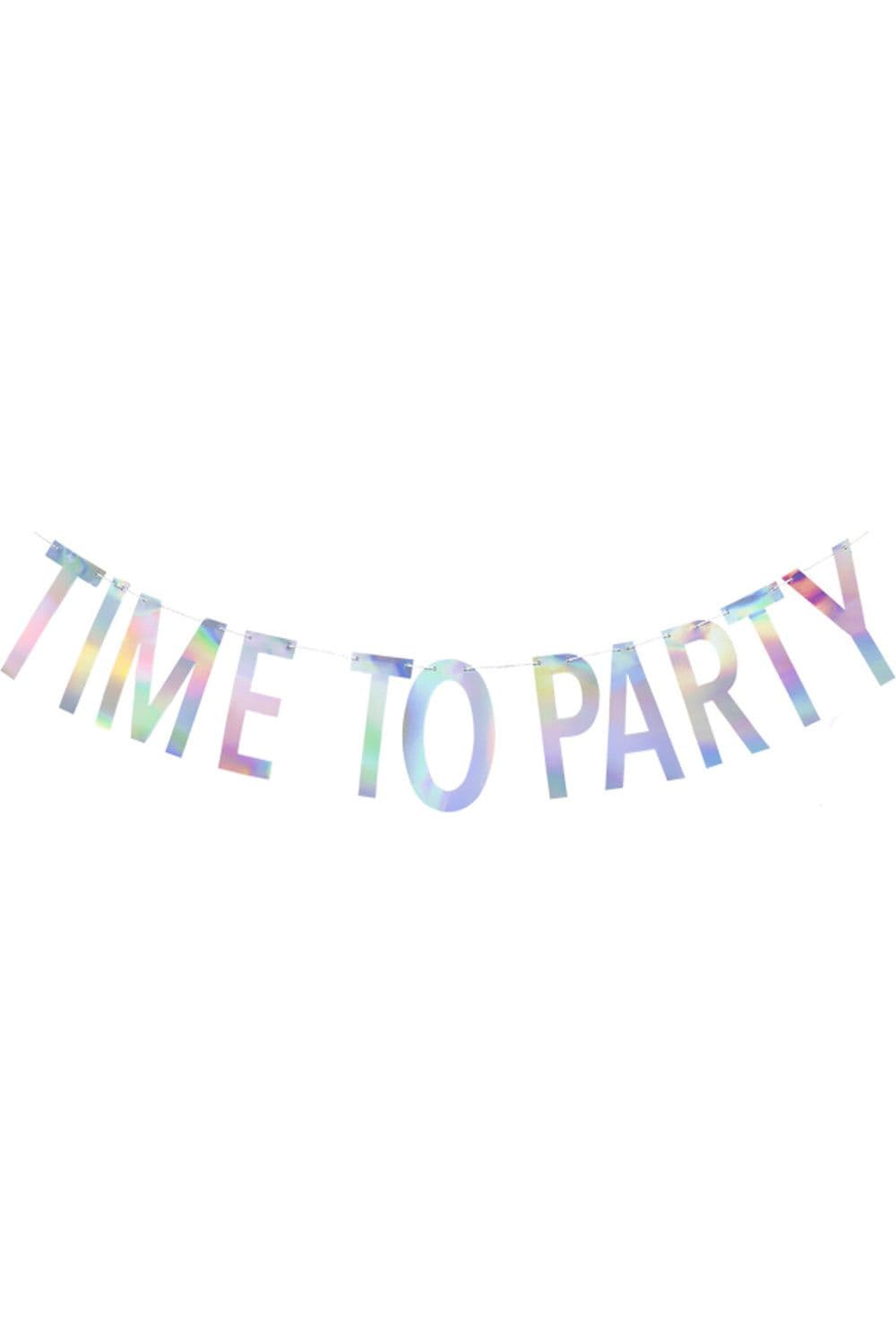 Time To Party Banner