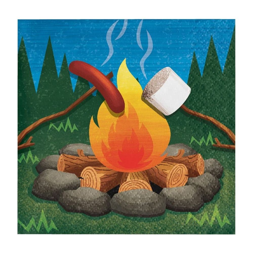 Camp Out Paper Disposable Napkins