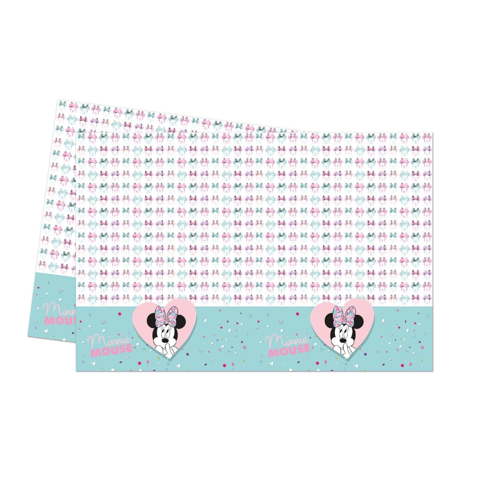 Gem Minnie Mouse Party Party Table Cover