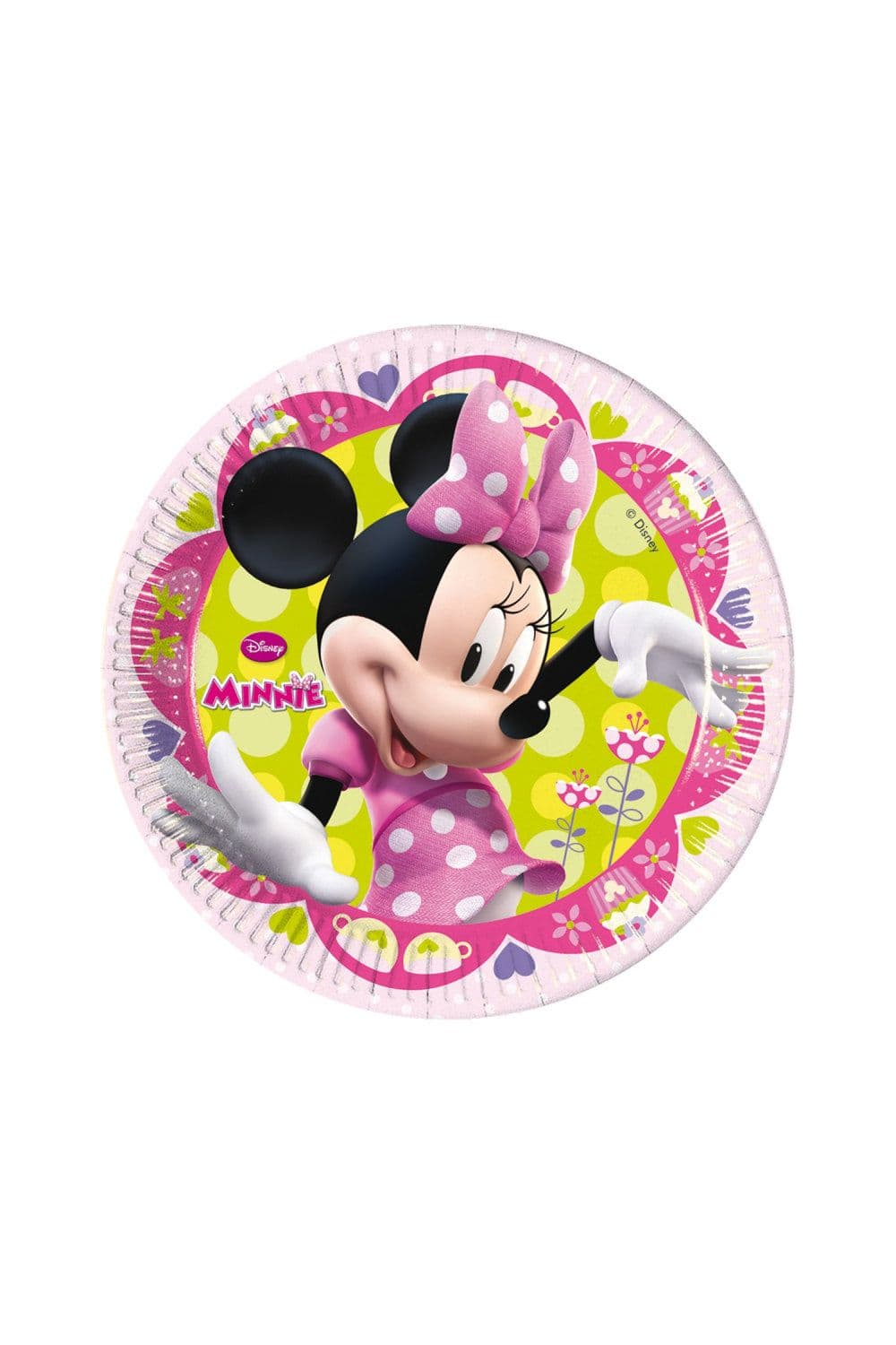 Glory Day Paper Minnie Mouse Disposable Plates