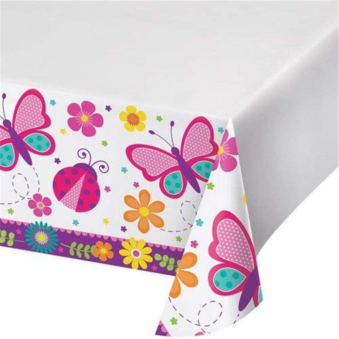Butterfly Garden PVC Tablecloth