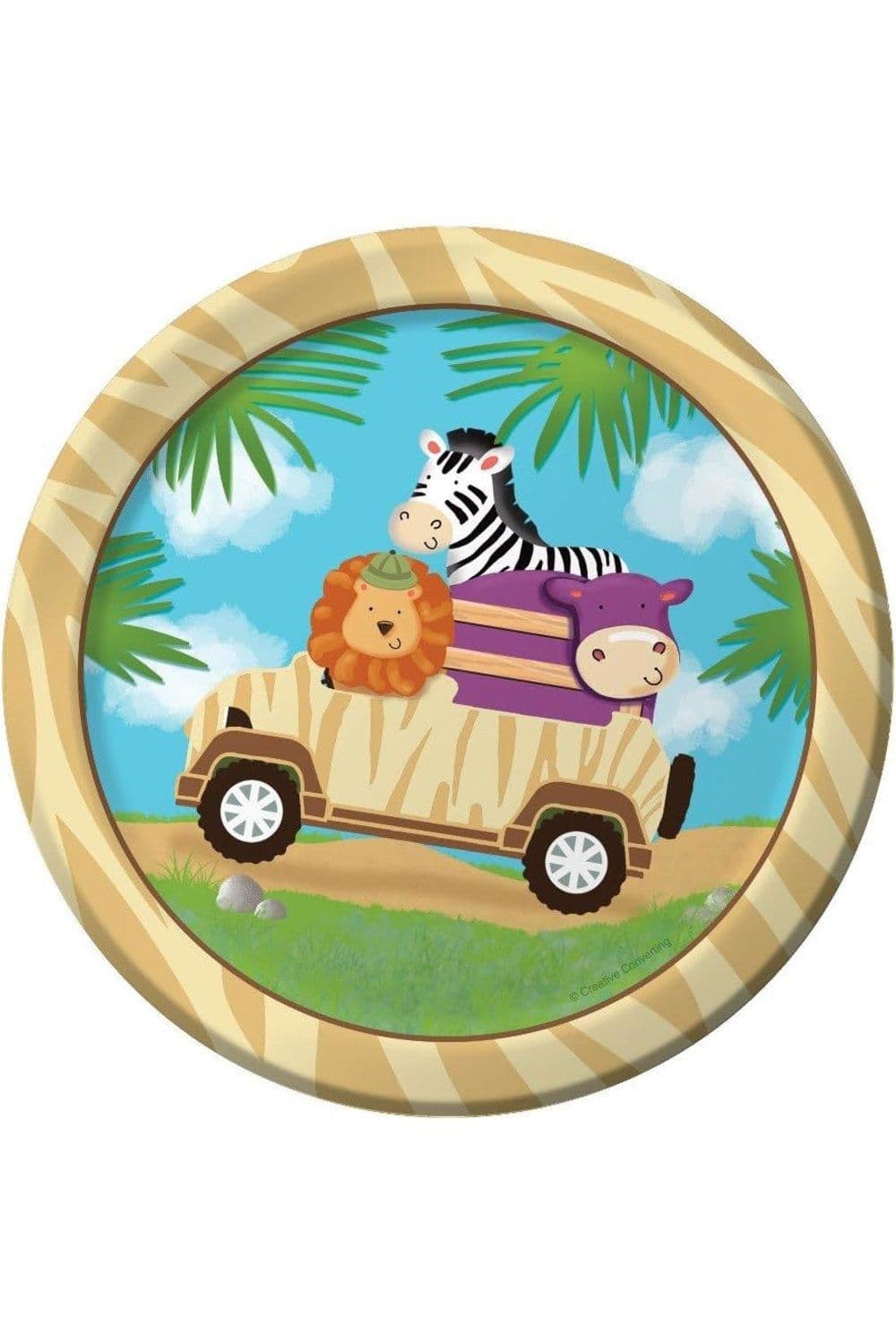 Safari Adventure Disposable Plates