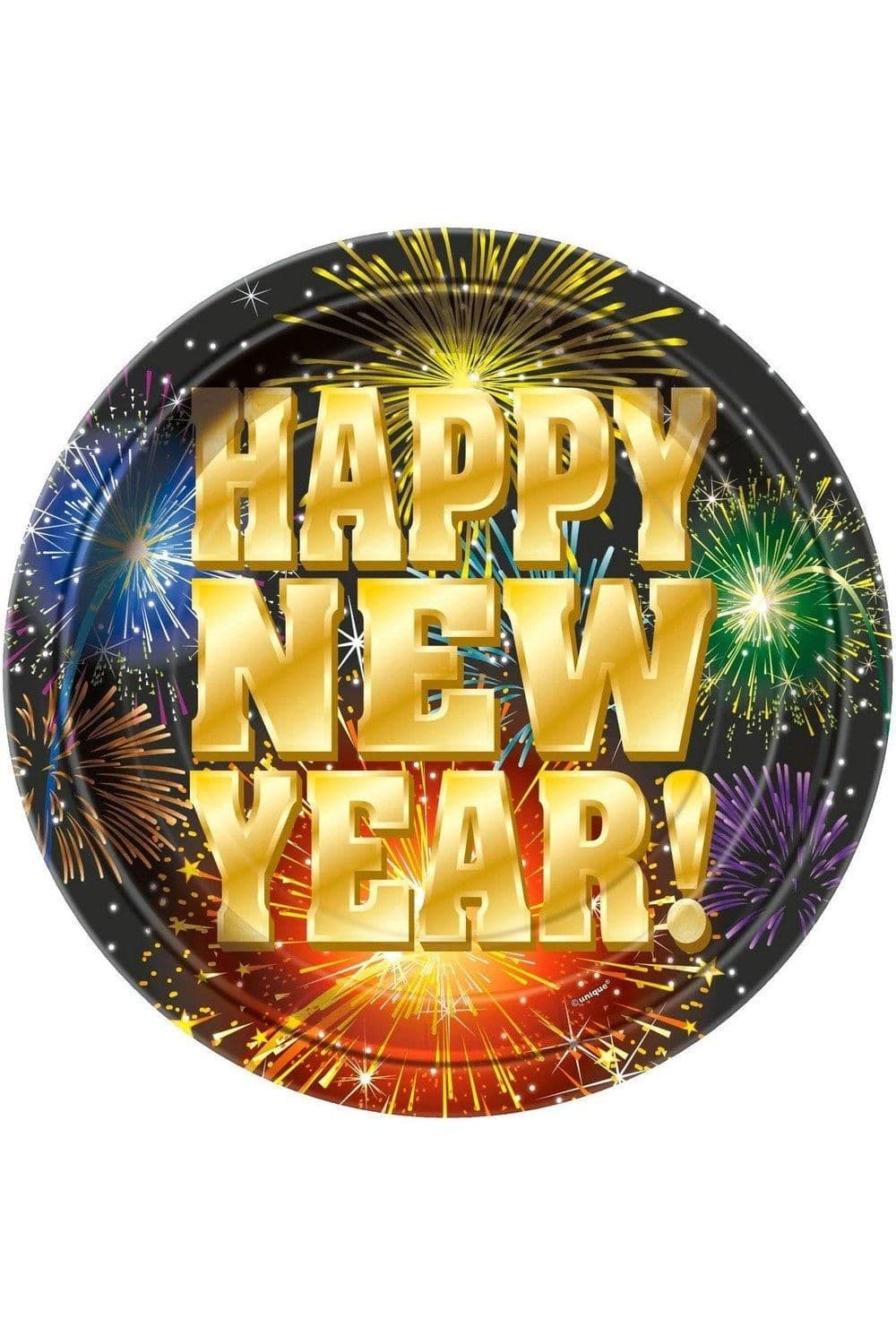 Firework Disposable Plates