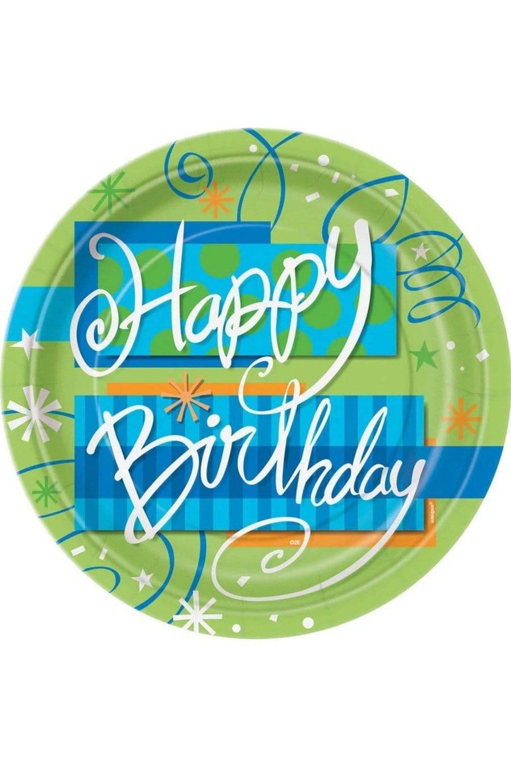 Happy Birthday Plates
