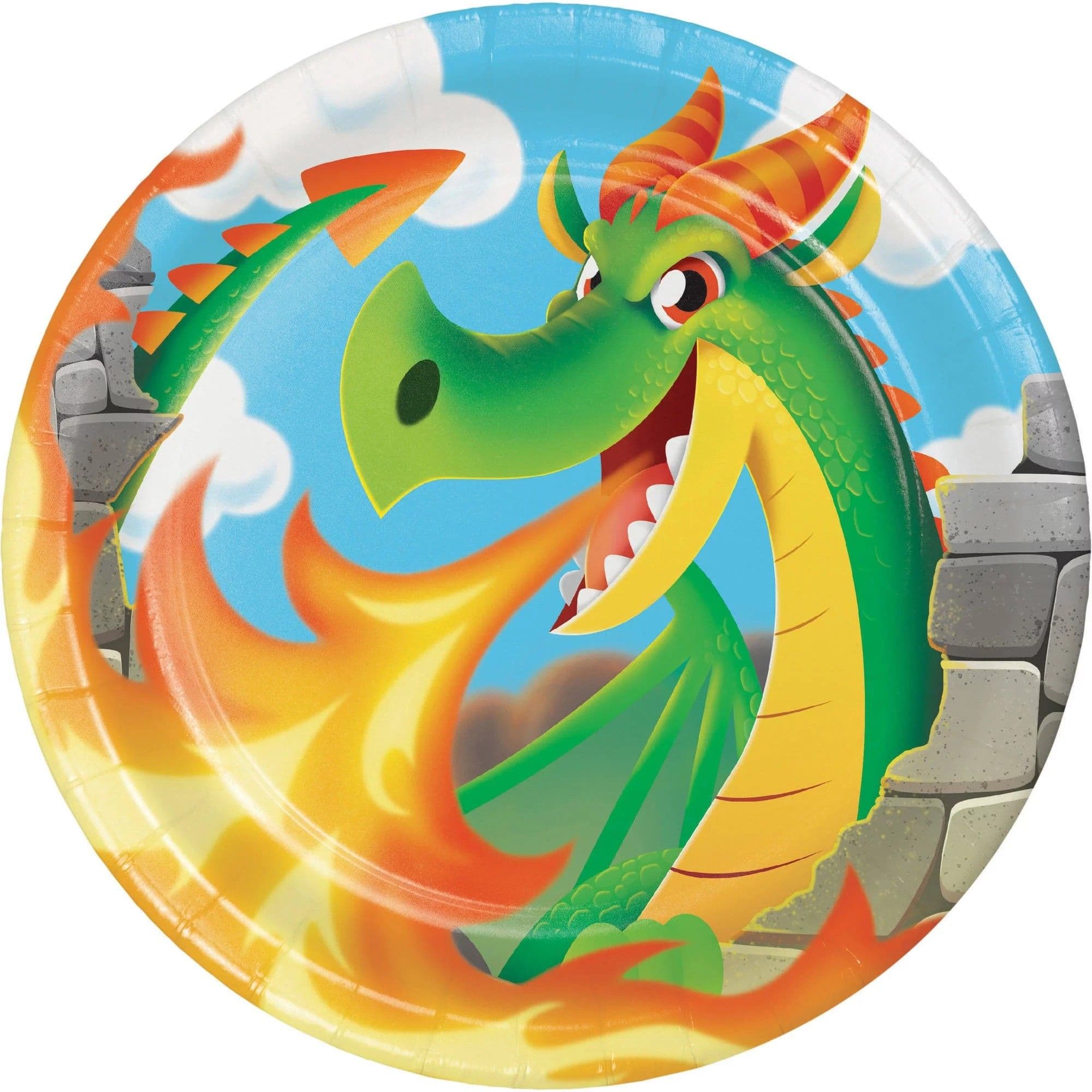 Medieval Dragon Birthday Foil Balloon
