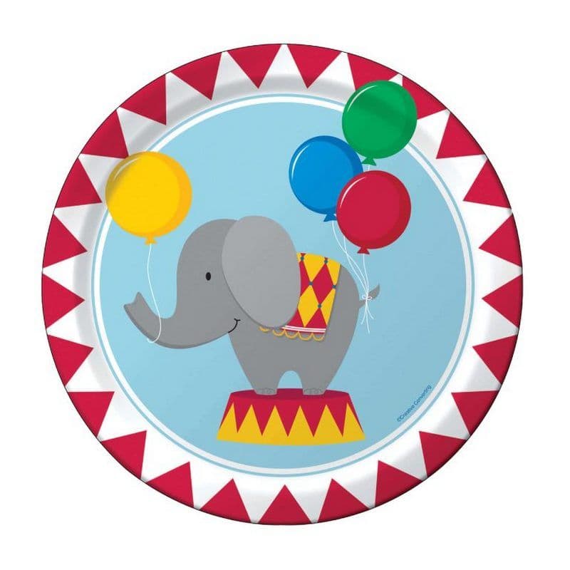 Paper Circus Dinner Plate