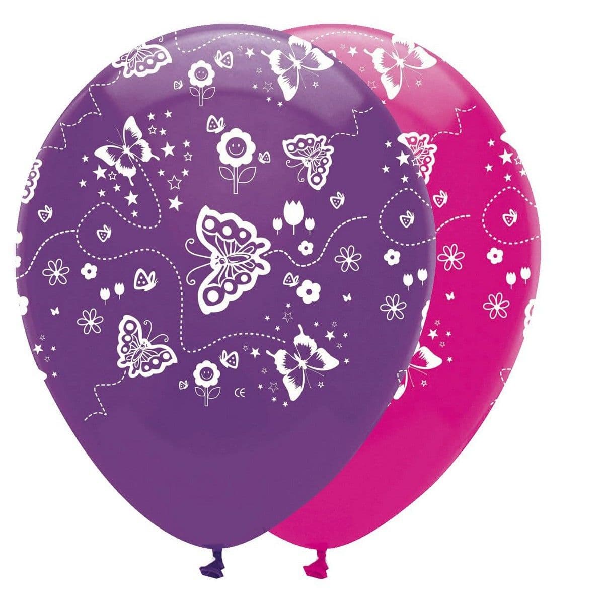 Flower Fairy Latex Balloons
