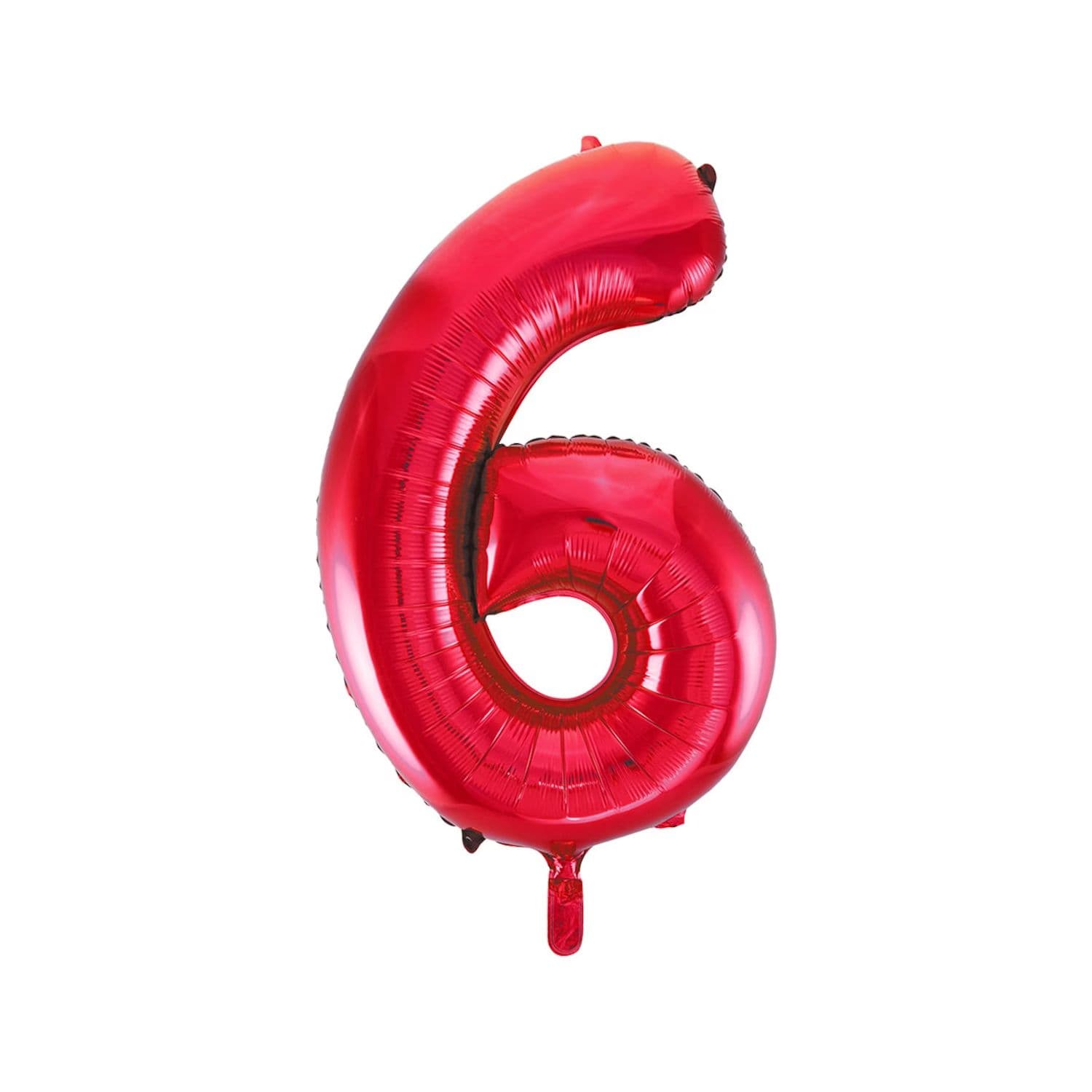6 Glitz Number Balloon