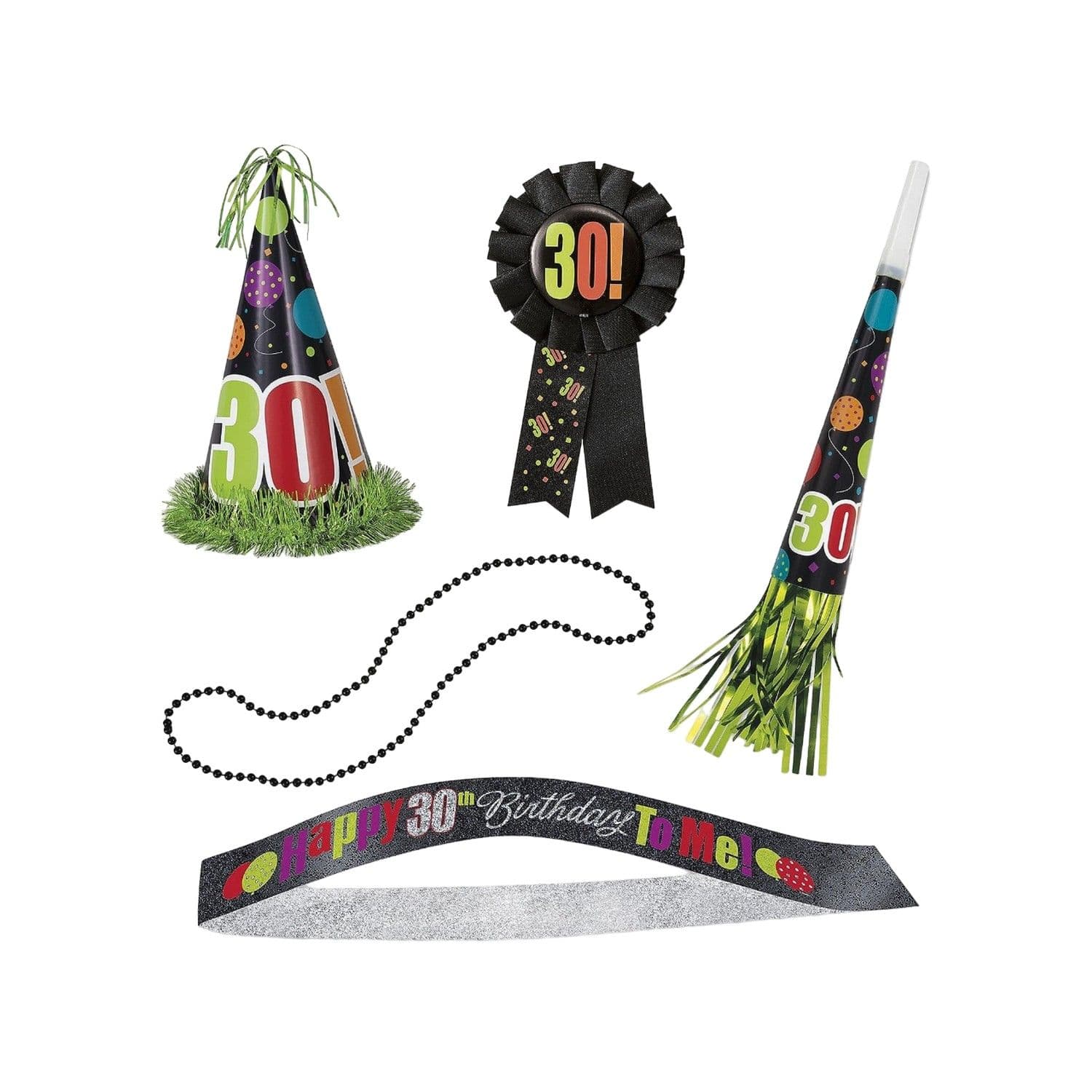 Cheer 30th Birthday Decoration Set
