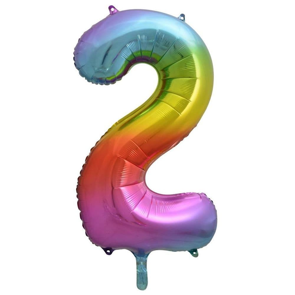2 Number Foil Balloon
