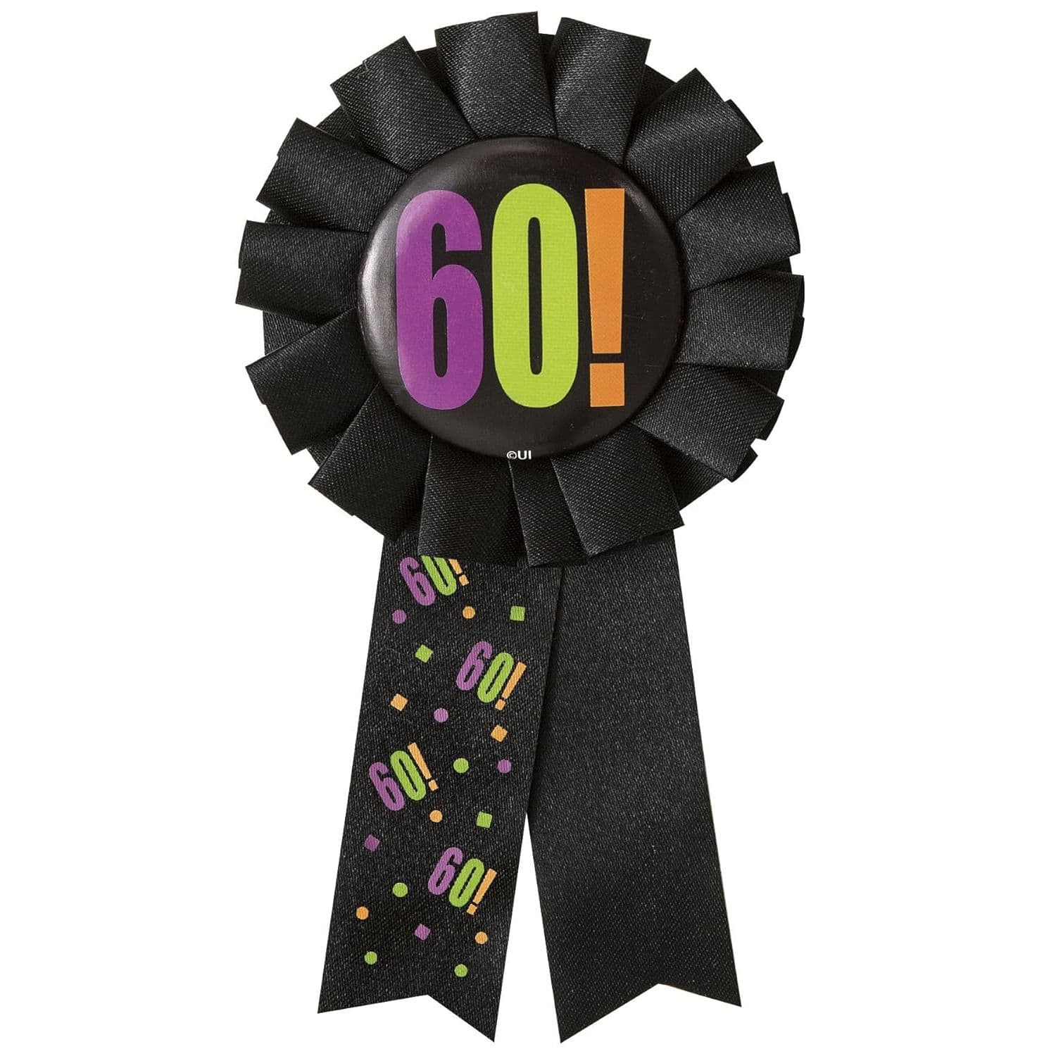 60th Birthday Award Ribbon
